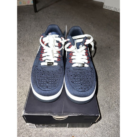 NIKE AF1 ULTRA FLYKNIT LOW RKK ROBERT KRAFT NEW ENGLAND PATRIOTS 5.5 AH8425-400 - Picture 3 of 13